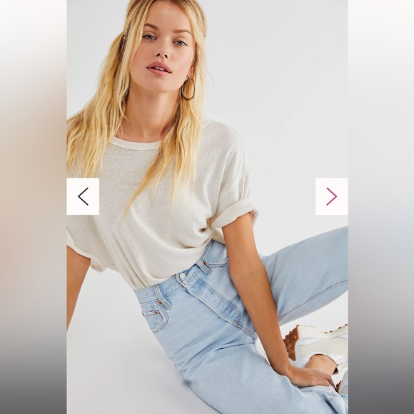 NWT Levi’s 501 Light Wash Ribcage Cropped Ankle Jeans - Picture 5 of 12